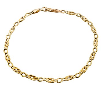 9ct Gold 3.9g 9 inch Bracelet